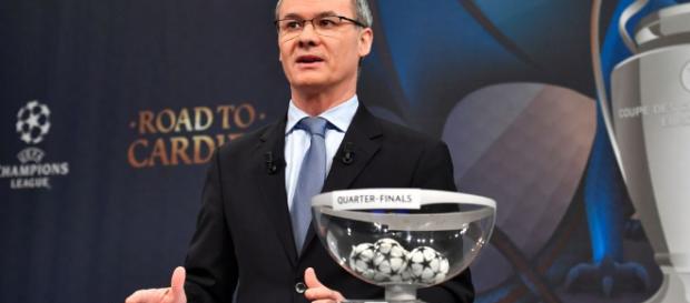 En directo: Sorteo de cuartos de final de la Champions League En directo: Sorteo de cuartos de final de la Champions League