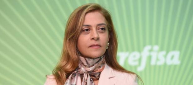 Leila Pereira é a patrocinadora do clube Leila Pereira é a patrocinadora do clube