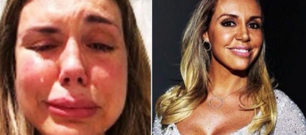 Renata Banhara passa mal e é atendida no SUS Renata Banhara passa mal e é atendida no SUS