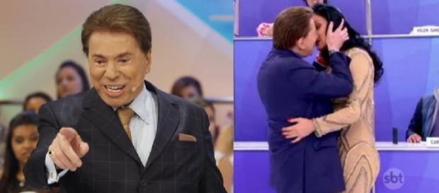 Silvio Santos quer mudar de ramo para poder beijar muito na boca. Silvio Santos quer mudar de ramo para poder beijar muito na boca.