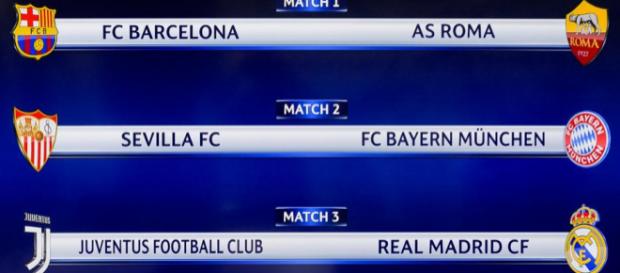 Sorteo de la Champions League 2018 de cuartos de final - mundodeportivo.com Sorteo de la Champions League 2018 de cuartos de final - mundodeportivo.com