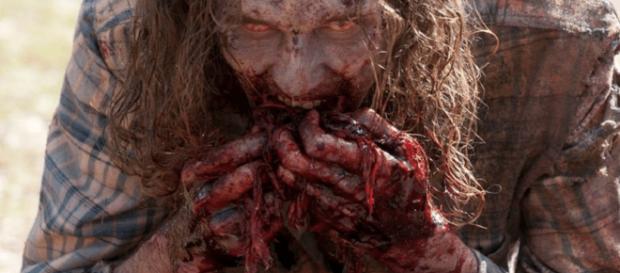Zumbi parecido com o personagem Carl de ''The Walking Dead'' Zumbi parecido com o personagem Carl de ''The Walking Dead''