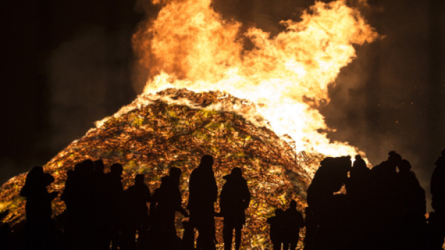 Focara di Novoli, la magia del fuoco