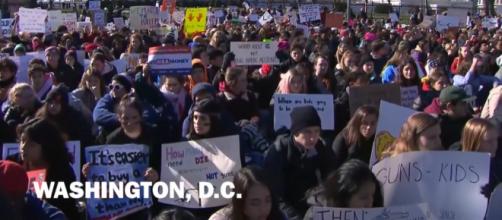 National Walkout Day 2018 [image source: TIME/Youtube]