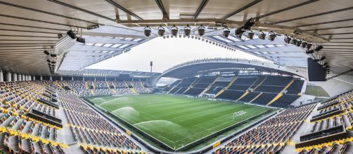 Dacia Arena, stadio in cui ieri ha ospitato Udinese-Sassuolo.