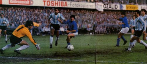 De Napoli batte Goycochea, Italia-Argentina 3-1 del 10 giugno 1987: ultima vittoria azzurra sull'Albiceleste