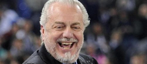 Il presidente del Napoli, Aurelio De Laurentiis