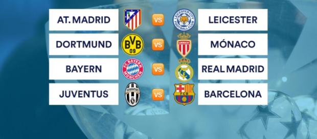 Atlético-Leicester, Bayern-Madrid y Juventus-Barça en cuartos de ... - eurosport.com Atlético-Leicester, Bayern-Madrid y Juventus-Barça en cuartos de ... - eurosport.com