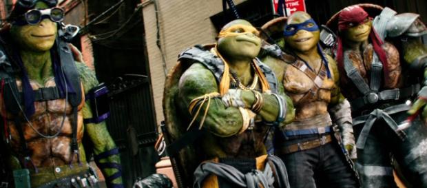 Es la nueva película de aventuras de las tortugas en los cines alemanes. Es la nueva película de aventuras de las tortugas en los cines alemanes.