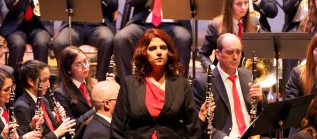 Soprano Teresa Nunes acompanhada pela Banda de Antas Soprano Teresa Nunes acompanhada pela Banda de Antas
