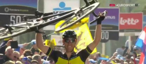 Philippe Gilbert, vincitore del Giro delle Fiandre nel 2017