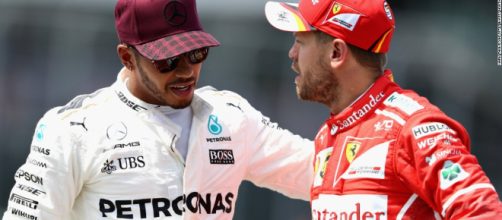 Vettel, pilota tedesco della Ferrari