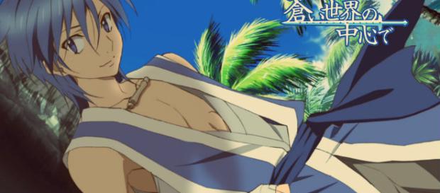 Aoi Sekai no Chuushin de el anime Aoi Sekai no Chuushin de el anime