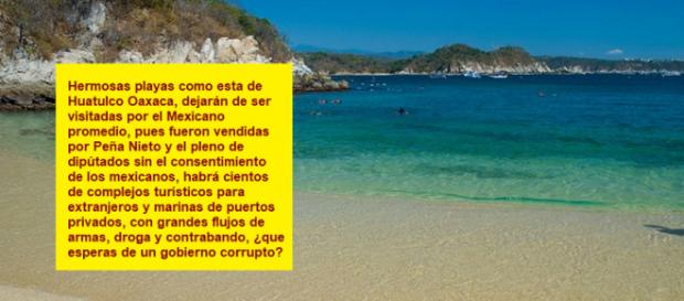 Fueron vendidas por Peña Nieto la mayor parte de costas, islas, marinas de puerto y playas de la nación mexicana Fueron vendidas por Peña Nieto la mayor parte de costas, islas, marinas de puerto y playas de la nación mexicana