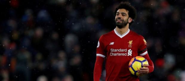 El jugador Mohamed Salah tras los pasos de Messi El jugador Mohamed Salah tras los pasos de Messi