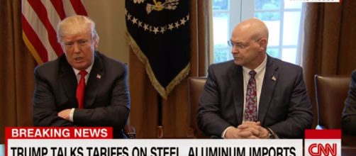 Trump and new tariffs - Image The White house ua CNN | YouTube