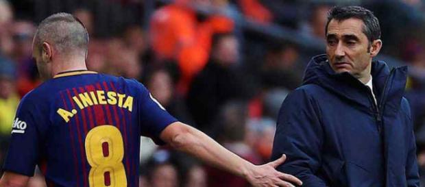 Andres Iniesta continua sendo um dos mais importantes jogadores do Barça Andres Iniesta continua sendo um dos mais importantes jogadores do Barça