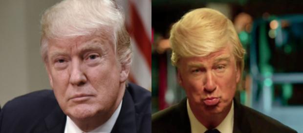 Donald Trump, Alec Baldwin, via Twitter Donald Trump, Alec Baldwin, via Twitter