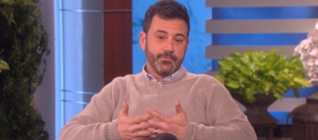 Ellen Surprises Jimmy Kimmel with a Dedication to His Son - image credit - TheEllenShow | YouTube Ellen Surprises Jimmy Kimmel with a Dedication to His Son - image credit - TheEllenShow | YouTube