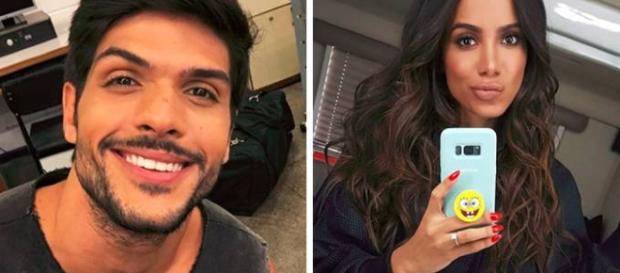 Ex-BBB Lucas e a cantora Anitta Ex-BBB Lucas e a cantora Anitta