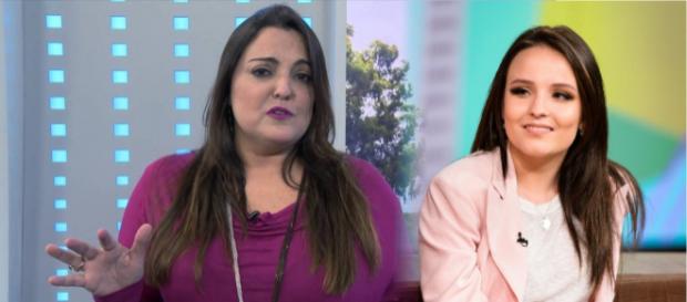 Fabíola Reipert chegou a insinuar que Larissa Manoela estaria grávida Fabíola Reipert chegou a insinuar que Larissa Manoela estaria grávida