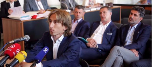 Luka Modric acusado de falso testimonio en el juicio del ex ejecutivo del Dínamo de Zagreb Luka Modric acusado de falso testimonio en el juicio del ex ejecutivo del Dínamo de Zagreb