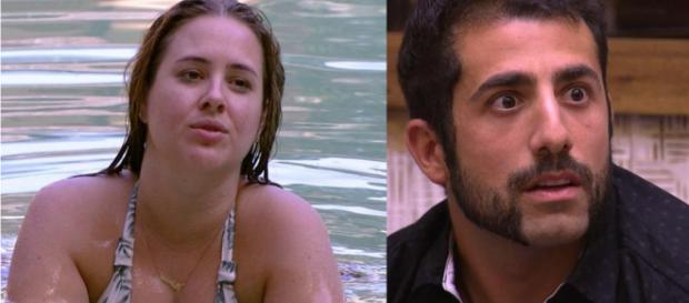 Patricia e Kaysar no BBB18, a sister agora é líder. Patricia e Kaysar no BBB18, a sister agora é líder.