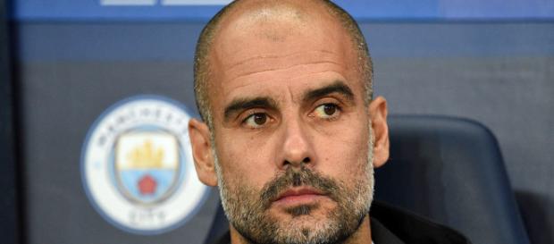 Pep Guardiola no celebra el triunfo Pep Guardiola no celebra el triunfo