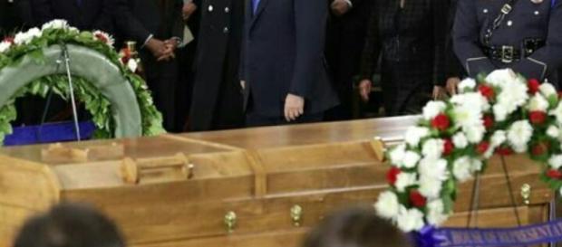 President Donald Trump pays tribute to Rev Billy Graham. (Image Credit: Gatrielle Solomon / YouTube Screenshot) President Donald Trump pays tribute to Rev Billy Graham. (Image Credit: Gatrielle Solomon / YouTube Screenshot)
