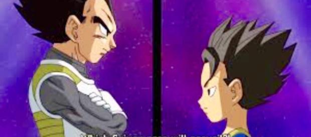 Vegeta del universo 7 y Kiabe del universo 6 Vegeta del universo 7 y Kiabe del universo 6