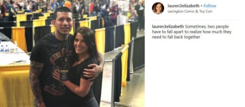Javi Marroquin attends Comic and Toy Con with Lauren Comeau. [Photo via Lauren/Instagram]
