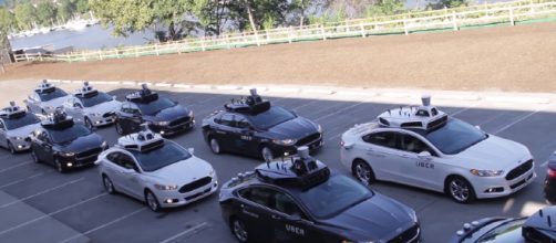 Senate to consider pavements and driverless cars. [image source: TechCrunch/YouTube screenshot]
