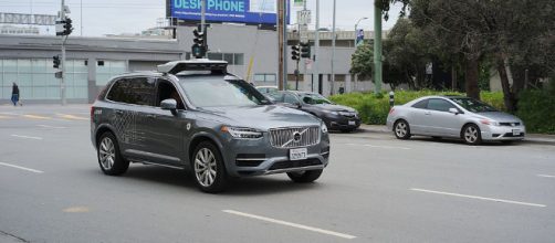 Uber's self-driving car. - [Wikimedia Commons with permission]