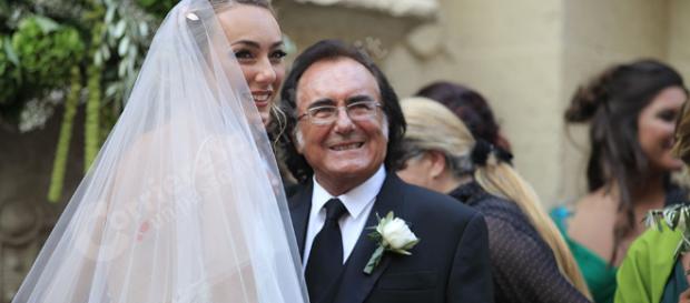 Al Bano e la figlia Cristel Carrisi Al Bano e la figlia Cristel Carrisi