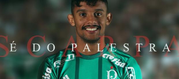 Gustavo Scarpa, meia do Palmeiras Gustavo Scarpa, meia do Palmeiras