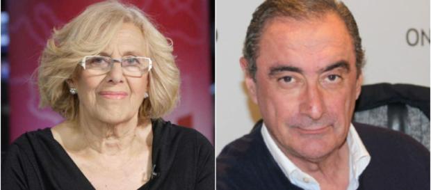 Manuela Carmena y Carlos Herrera Manuela Carmena y Carlos Herrera