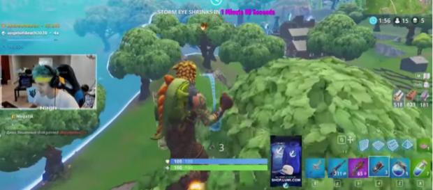 Pro gamer Ninja in one of his 'Fortnite' streams - YouTube/Ninja Pro gamer Ninja in one of his 'Fortnite' streams - YouTube/Ninja