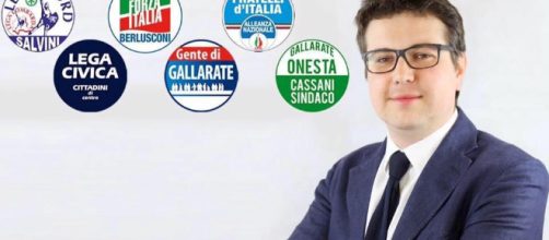 Il manifesto elettorale del sindaco di Gallarate