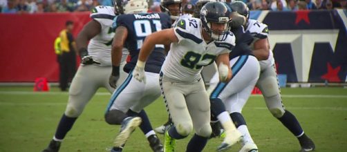 Luke Willson has signed with the Detroit Lions. [Image source: Seattle Seahawks/YouTube screenshot]