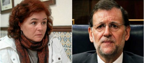 Ruth Ortiz y M.Rajoy en imagen