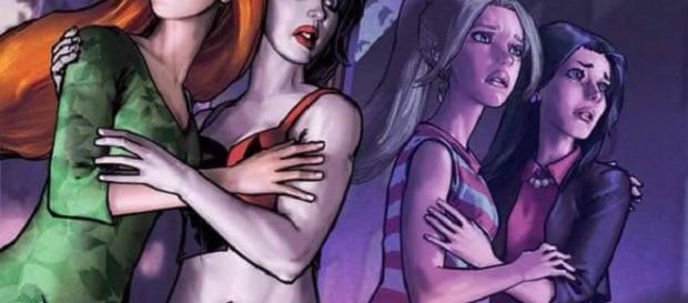 Los hermanos Blossom tienen un plan diabólico para cubrir a Betty y Veronica Los hermanos Blossom tienen un plan diabólico para cubrir a Betty y Veronica