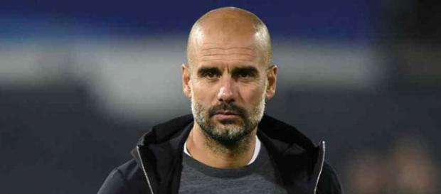 Pep Guardiola está treinando o Manchester City Pep Guardiola está treinando o Manchester City