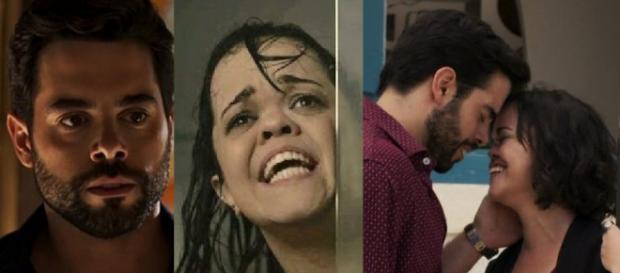 Amaro e Estela transam pela primeira vez em 'O Outro Lado' Amaro e Estela transam pela primeira vez em 'O Outro Lado'