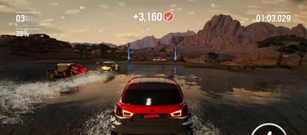 Gravel es un juego de carreras con más de 50 vehículos. Gravel es un juego de carreras con más de 50 vehículos.
