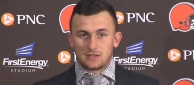 Johnny Manziel is willing to play backup to Tom Brady (Image Credit: Cleveland.com/YouTube) Johnny Manziel is willing to play backup to Tom Brady (Image Credit: Cleveland.com/YouTube)