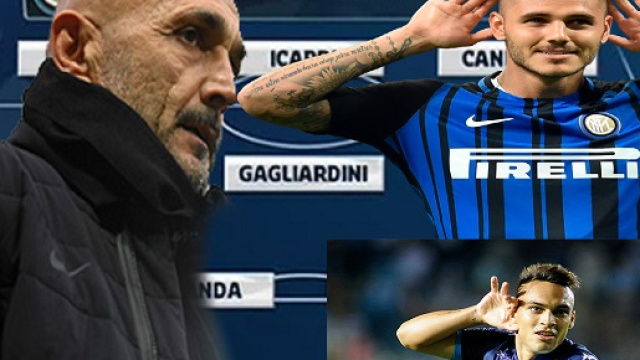 La nuova Inter con Lautaro Martinez e Icardi