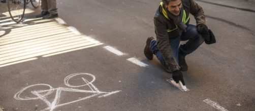 Flashmob genitori in bici a Bologna