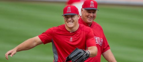 Mike Trout had a career-high OPS in 2017. Image Source: Flickr | Keith Allison