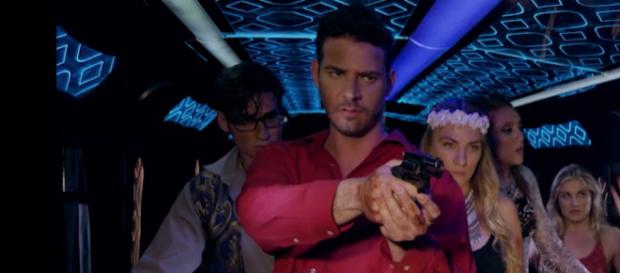 Actor Richard Hochman stars in ‘Bus Party to Hell.' / Image via Clint Morris, October Coast PR, used with permission. Actor Richard Hochman stars in ‘Bus Party to Hell.' / Image via Clint Morris, October Coast PR, used with permission.