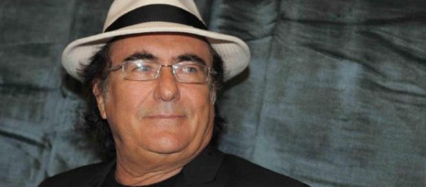 Momento di commozione per Albano Carrisi Momento di commozione per Albano Carrisi